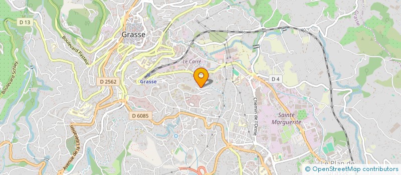 localisation de l'entreprise AZUR TOTAL RENOVATION à GRASSE