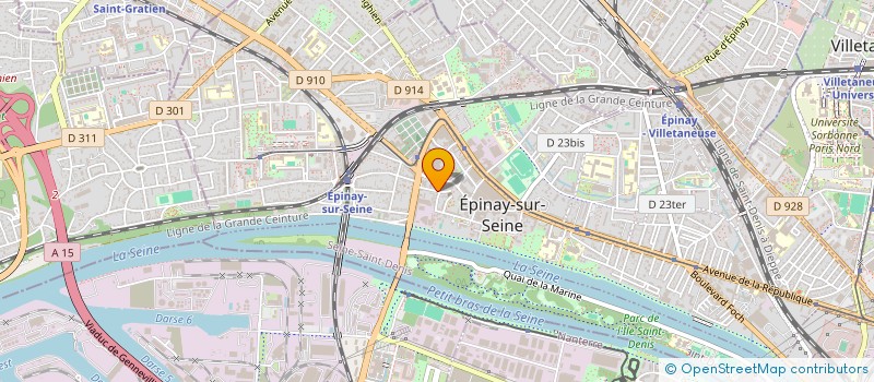 localisation de l'entreprise AZUR TRADING à EPINAY-SUR-SEINE