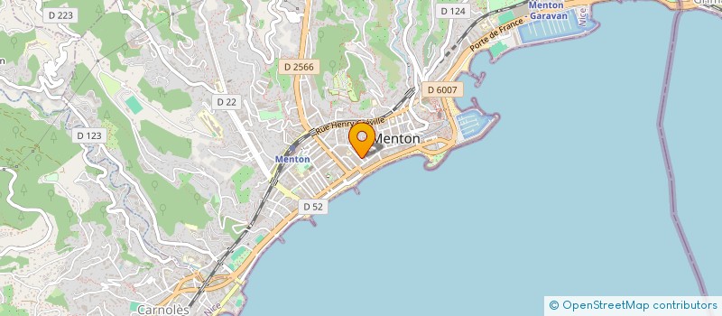 localisation de l'entreprise AZUR TRANSACTION COMMERCE à MENTON