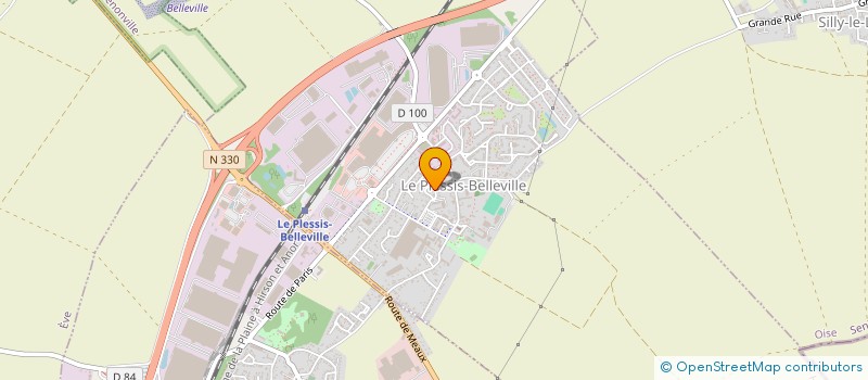 localisation de l'entreprise AZUR TRANSPORT EXPRESS à LE PLESSIS-BELLEVILLE
