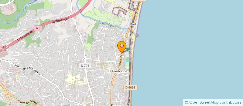 localisation de l'entreprise AZUR TRAVEL à MARSEILLE