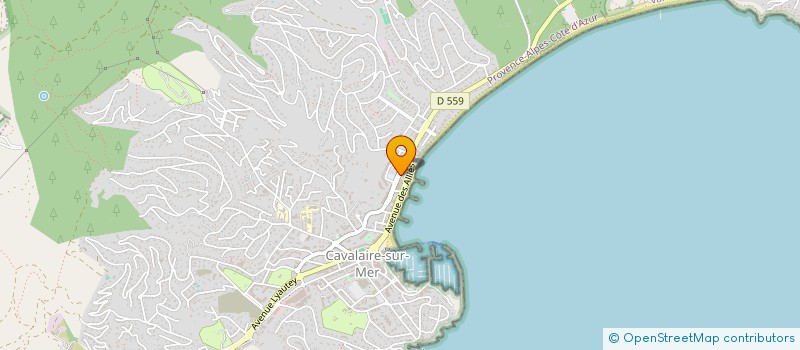 localisation de l'entreprise AZUR VILLA SERVICES à CAVALAIRE-SUR-MER