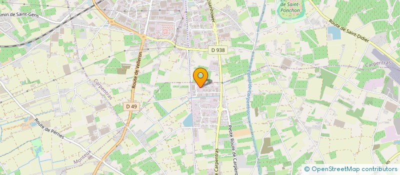 localisation de l'entreprise AZUR83  AVIGNON