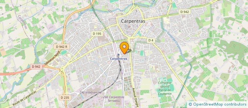 localisation de l'entreprise AZURA 2015 FINANCEMENT ELECTORAL DE LA LISTE CONDUITE PAR MARION MARECHAL LE PEN ELECTIONS REGIONALES DES 6 ET 13 DECEMB  CARPENTRAS