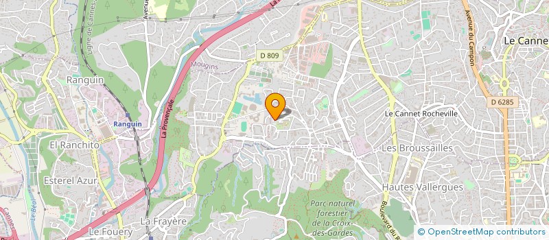 localisation de l'entreprise AZURAONE PROPRETE  LE CANNET