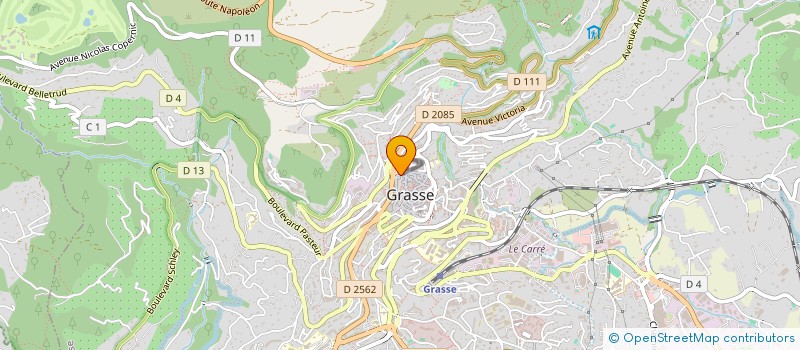 localisation de l'entreprise AZURCARDIOANGIO à GRASSE