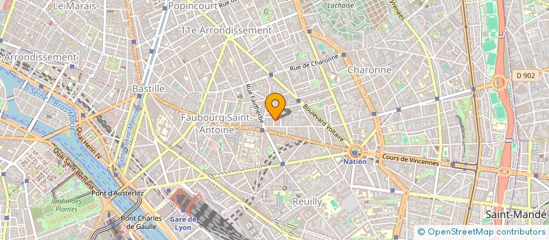 localisation de l'entreprise AZURE  PARIS