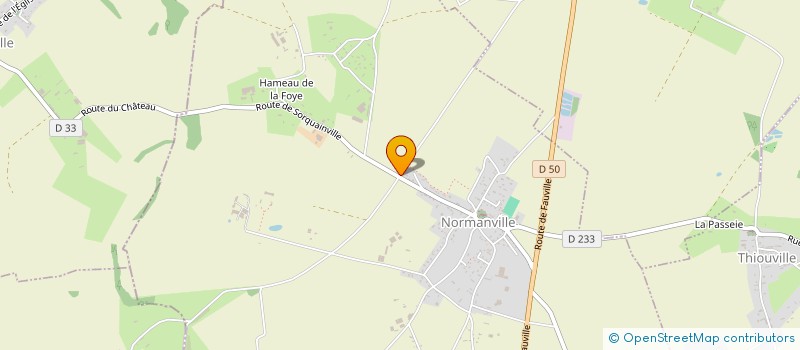 localisation de l'entreprise AZURE TRANSPORTS  NORMANVILLE