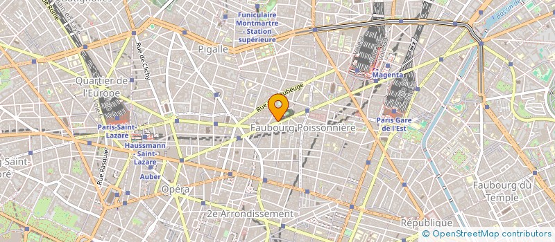 localisation de l'entreprise AZURE WISH EDITION  PARIS