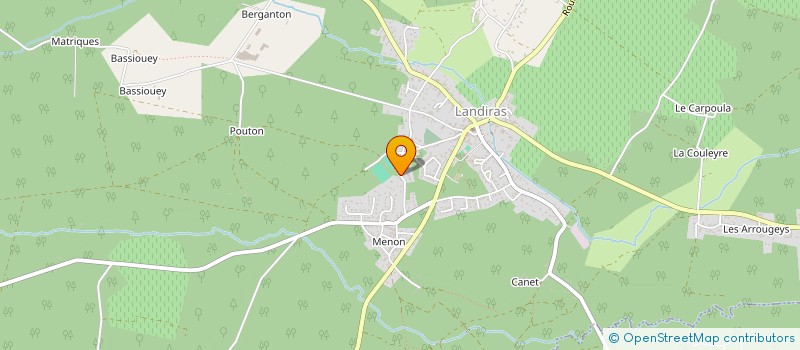 localisation de l'entreprise AZUREA  LANTON