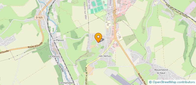 localisation de l'entreprise AZUREA à SAINT-AUBIN-SUR-SCIE