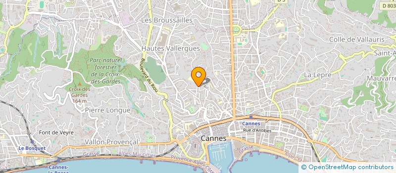 localisation de l'entreprise AZUREA CHAPE ISOLATION  CANNES