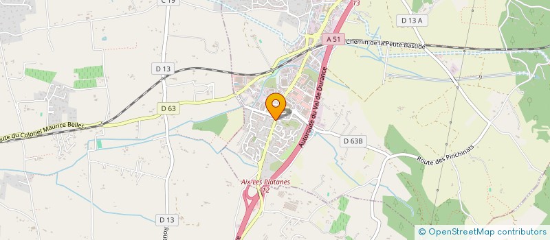 localisation de l'entreprise AZUREA CLUB  VENELLES