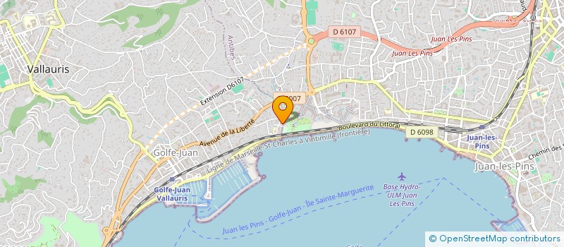 localisation de l'entreprise AZUREA RENOV CONCEPT à VALLAURIS