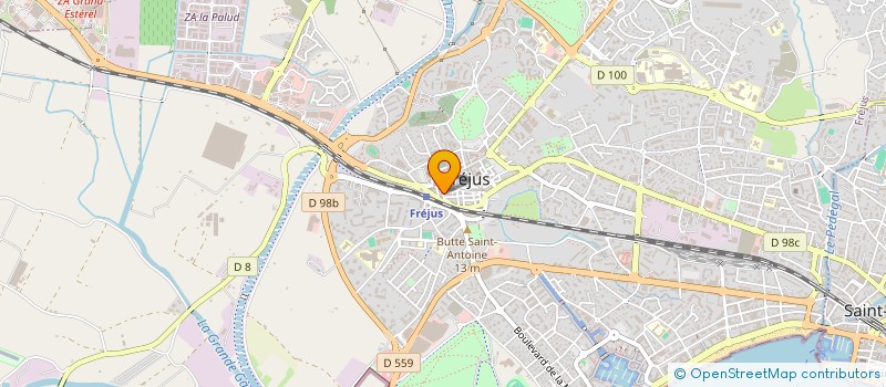 localisation de l'entreprise AZUREA SAP  FREJUS