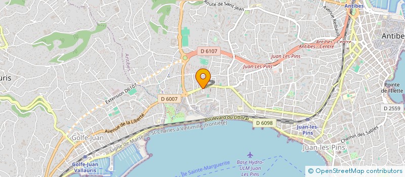localisation de l'entreprise AZUREENNE DE L'EQUIPEMENT DE LA MAISON  ANTIBES