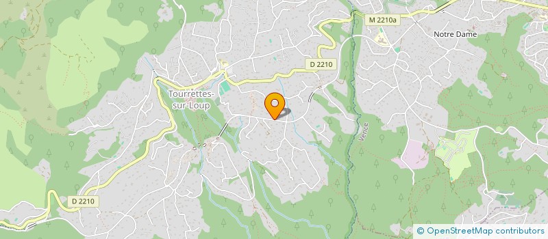 localisation de l'entreprise AZUREENNE DE PREVENTION à TOURRETTES-SUR-LOUP