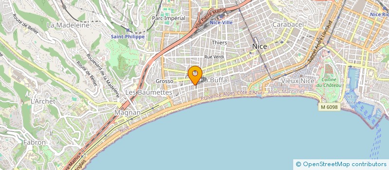 localisation de l'entreprise AZUREENNE DE RENOVATION ET DE TRANSACTIONS à NICE