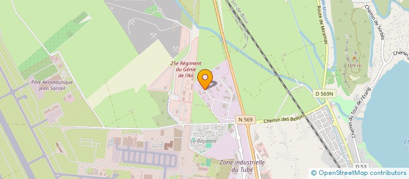 localisation de l'entreprise AZUREENNE DE TIRAGE DE CABLES à ISTRES
