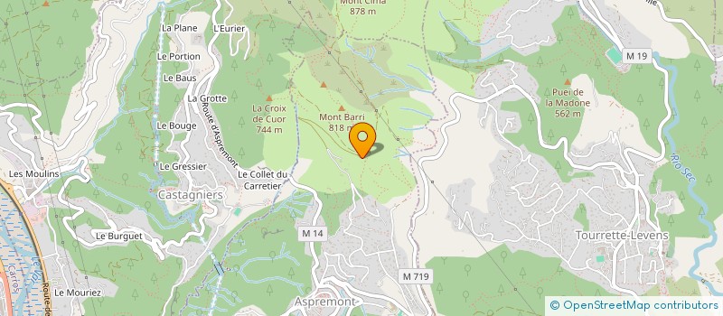 localisation de l'entreprise AZUREENNE EN GENIE CLIMATIQUE PLOMBERIE à ASPREMONT