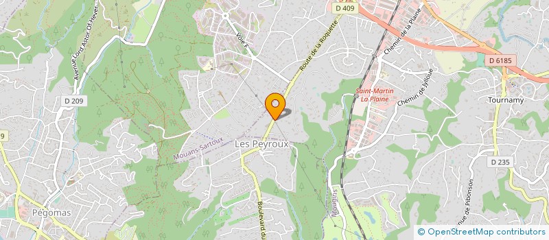 localisation de l'entreprise AZUREENNE MOUGINOISE BATIMENT à MOUANS-SARTOUX