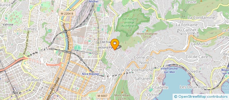 localisation de l'entreprise AZUREENNE RENOV à NICE