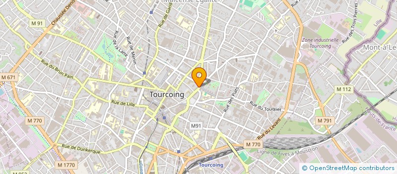 localisation de l'entreprise AZUREM CONSULT  TOURCOING