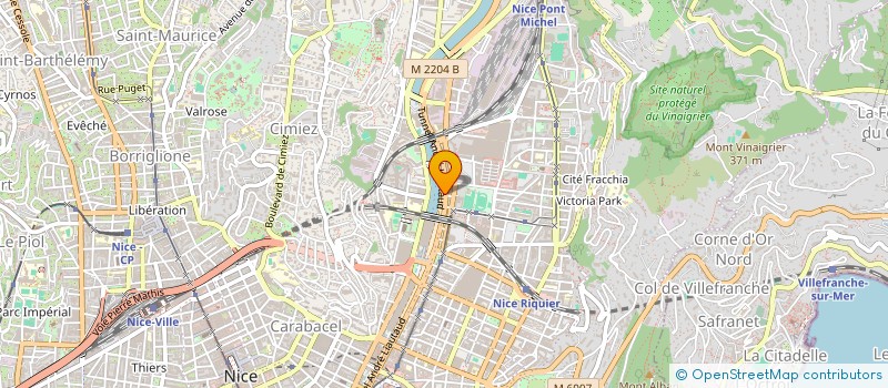 localisation de l'entreprise AZURENOV'S à NICE