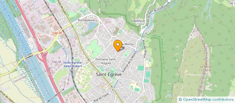 localisation de l'entreprise AZURETTI  SAINT-EGREVE