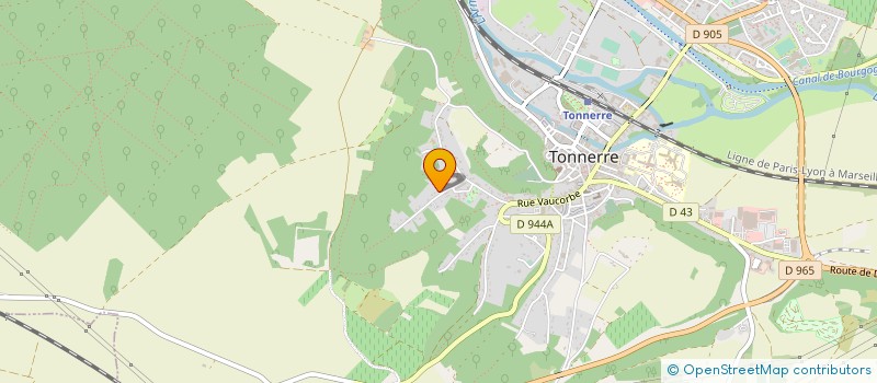 localisation de l'entreprise AZUREVA-MOBILITY  TONNERRE