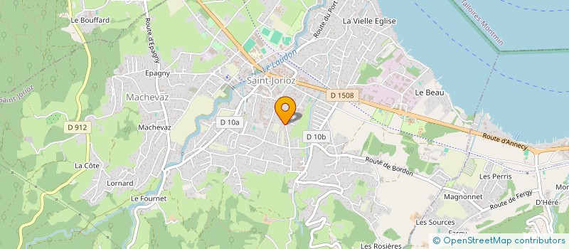 localisation de l'entreprise AZURHEA  SAINT-JORIOZ