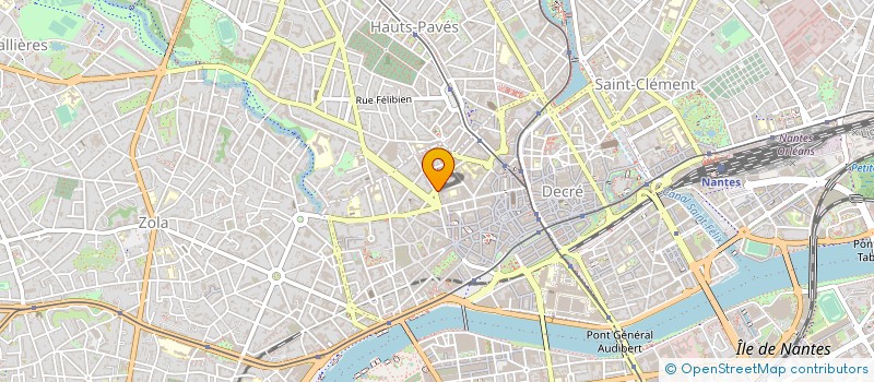 localisation de l'entreprise AZURHILL à NANTES