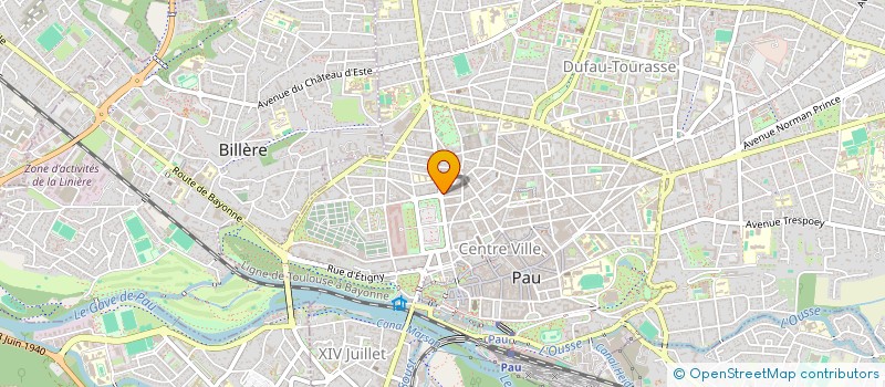 localisation de l'entreprise AZURIA  BILLERE