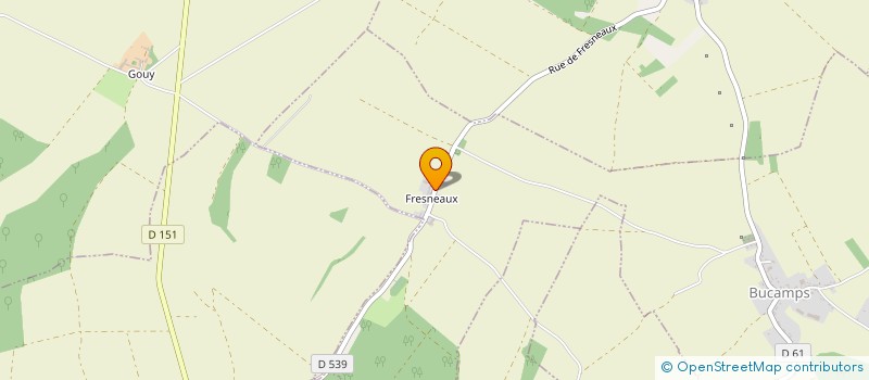 localisation de l'entreprise AZURITE  BUCAMPS