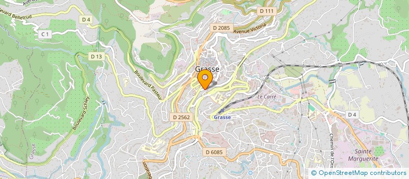 localisation de l'entreprise AZURLOG à GRASSE