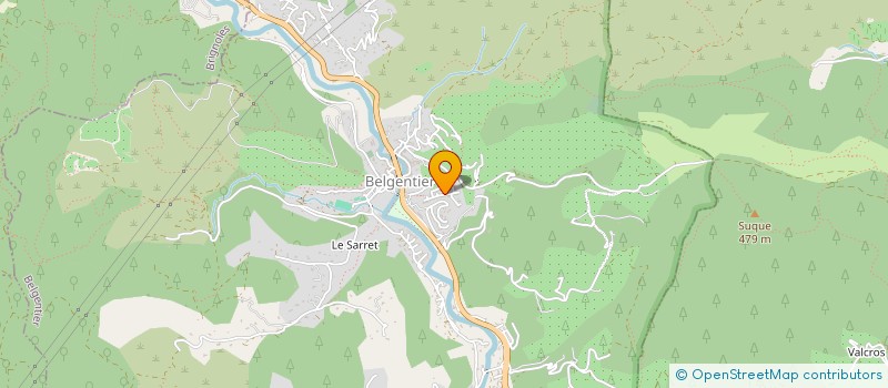 localisation de l'entreprise AZURMARINE  BELGENTIER