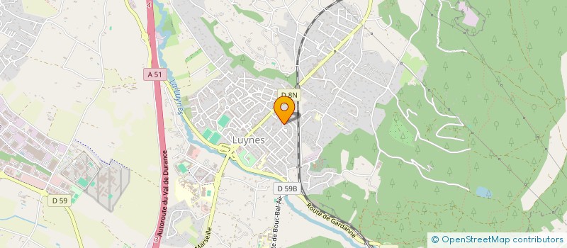 localisation de l'entreprise AZURTECHNIQUES à AIX-EN-PROVENCE