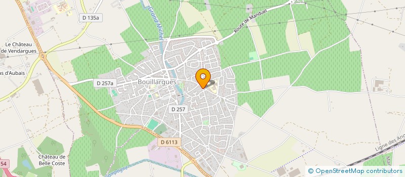 localisation de l'entreprise AZURXTREM  BOUILLARGUES