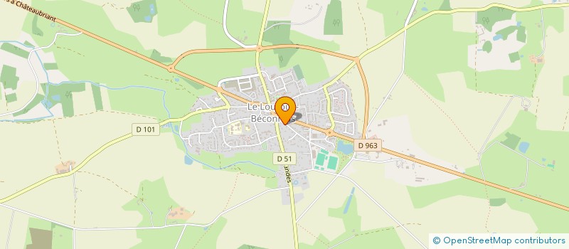 localisation de l'entreprise AZYA  VAL D'ERDRE-AUXENCE