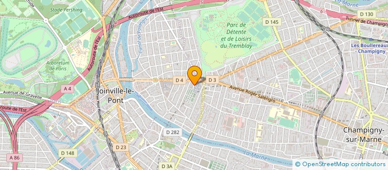 localisation de l'entreprise AZYEAR  JOINVILLE-LE-PONT