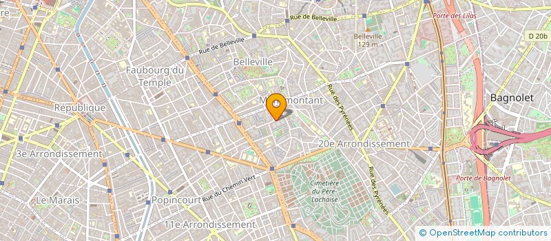 localisation de l'entreprise AZZ ATTIA à PARIS