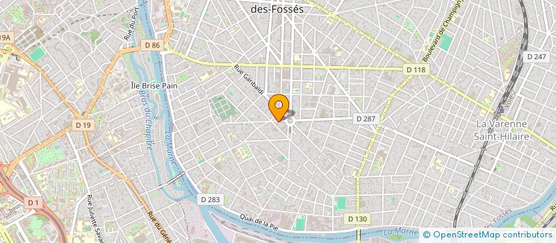 localisation de l'entreprise AZZ AUTO à SAINT-MAUR-DES-FOSSES