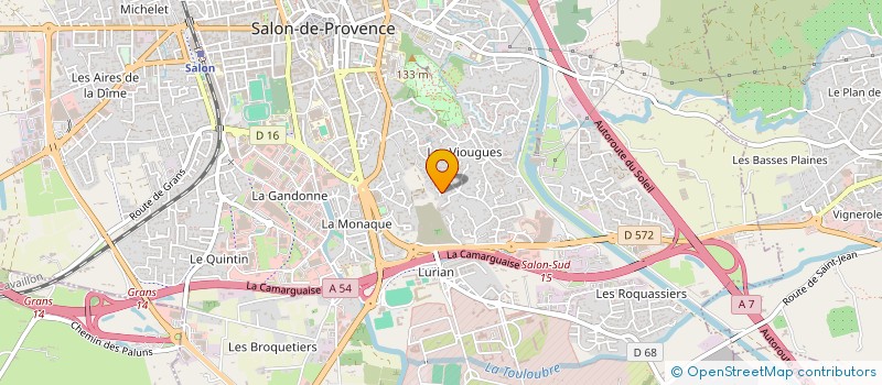 localisation de l'entreprise AZZ & CO  SALON-DE-PROVENCE