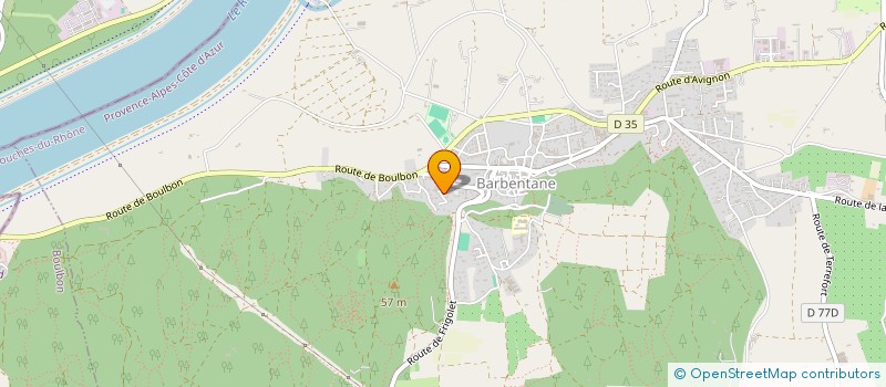 localisation de l'entreprise AZZA IMMO  BARBENTANE