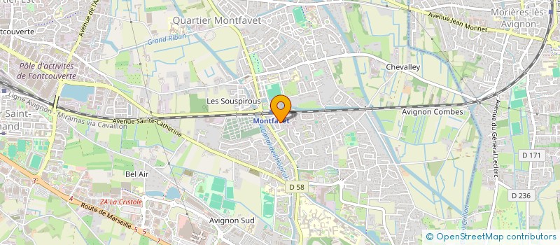 localisation de l'entreprise AZZA SOLUTION à AVIGNON