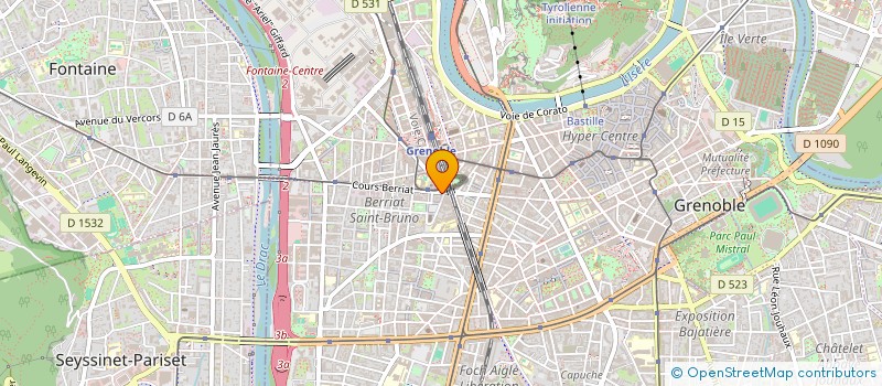 localisation de l'entreprise AZZABA  GRENOBLE