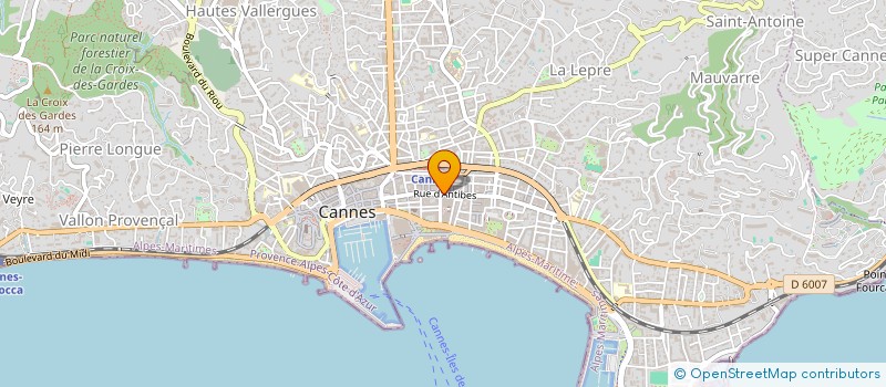 localisation de l'entreprise AZZANO II à CANNES