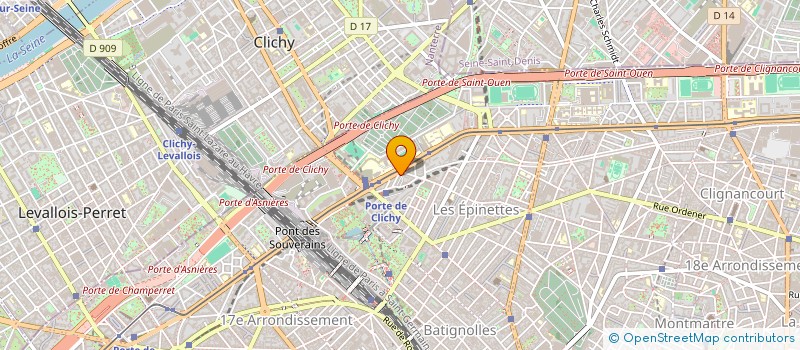 localisation de l'entreprise AZZAR COIFFURE  PARIS