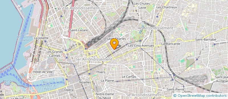 localisation de l'entreprise AZZARO JEREMY ET CHIDEAN PAUL COSMIN à MARSEILLE
