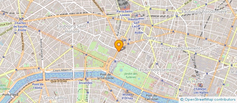 localisation de l'entreprise AZZARO MUGLER BEAUTE FRANCE  PARIS